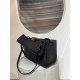 Chanel Maxi Flapbag Grained Calfskin&Gold Tone Metal Black