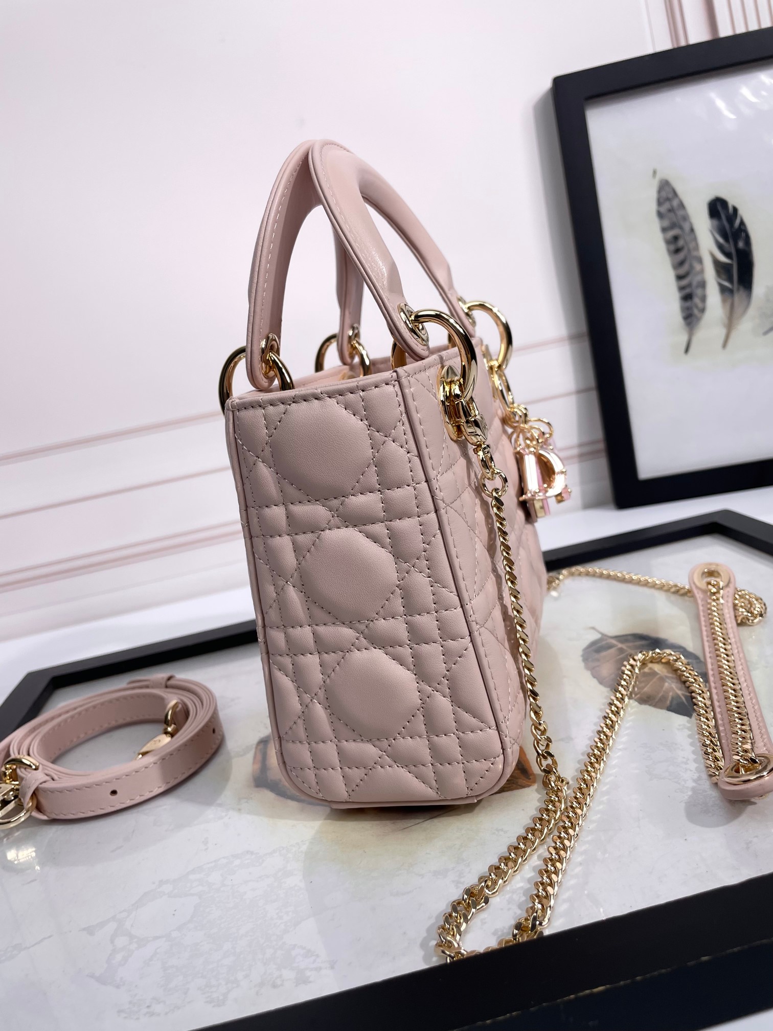 Mini Lady Dior Bag Blush Mini Lady Dior Bag Blush