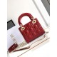 CHRISTIAN DIOR Mini Lady Bag Red CHRISTIAN DIOR Mini Lady Bag Red
