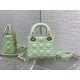 Mini Lady Dior My ABCDior Bag Light Mint Green Cannage Lambskin