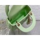 Mini Lady Dior My ABCDior Bag Light Mint Green Cannage Lambskin