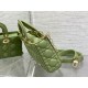 DIOR Medium Lady D-Joy Bag Green