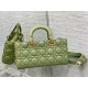 DIOR Medium Lady D-Joy Bag Green