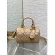 DIOR Groove 20 Bag Pale Blue Macrocannage Calfskin
