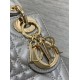 Mini Lady Dior Grey Lambskin Bag