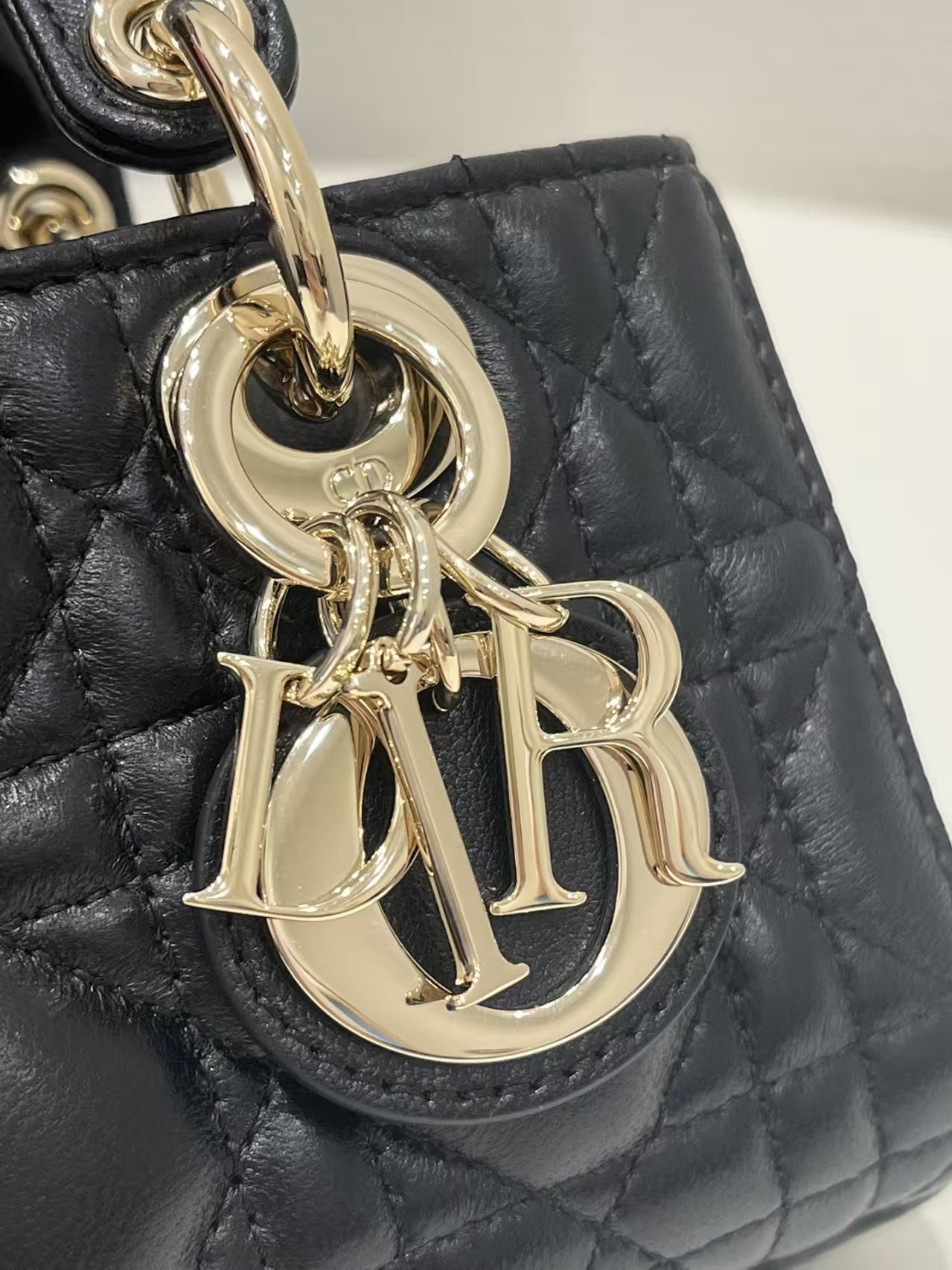 DIOR Mini Lady D-Joy Bag Black 