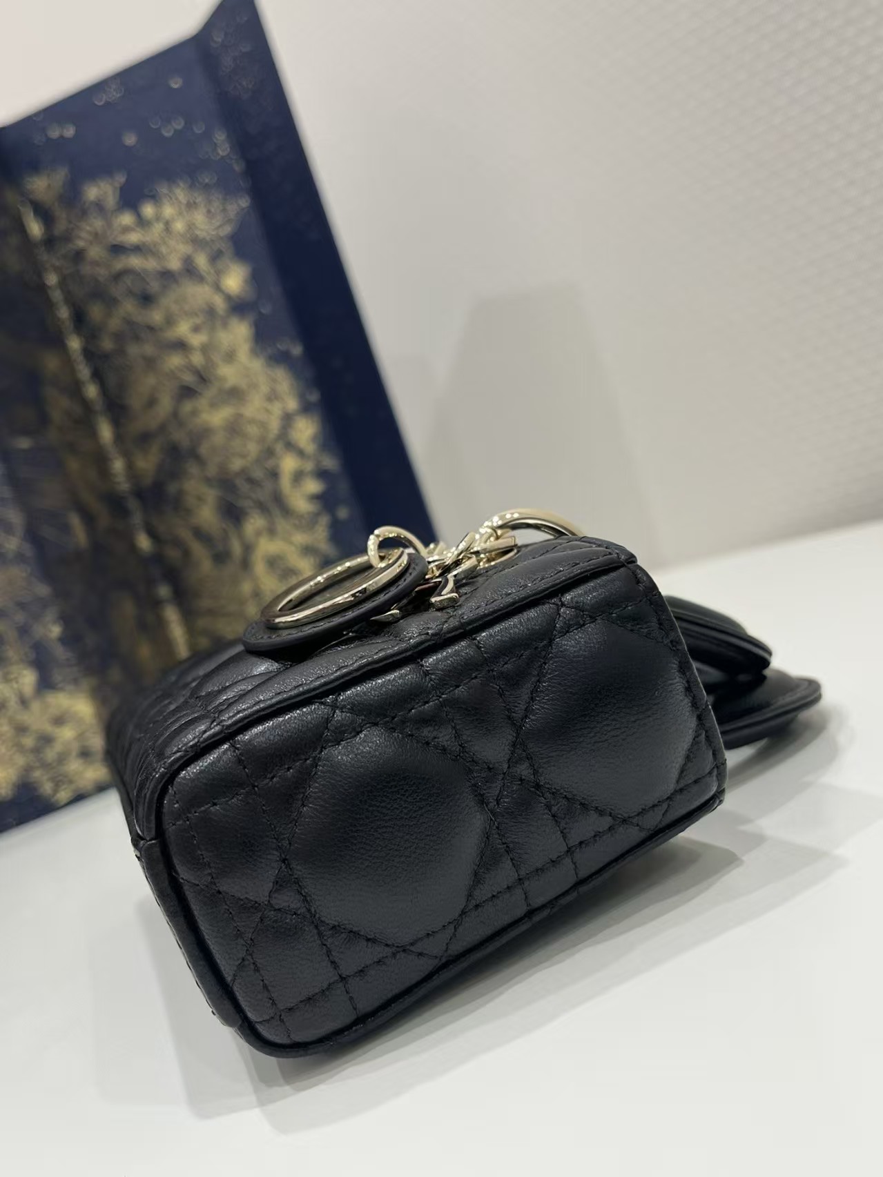 DIOR Mini Lady D-Joy Bag Black 