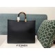 Fendi Sunshine Large Leather Black Fendi Sunshine Large Leather Black