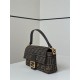 Fendi Brown FF Zucca Medium Two Way Baguette Bag Fendi Brown FF Zucca Medium Two Way Baguette Bag