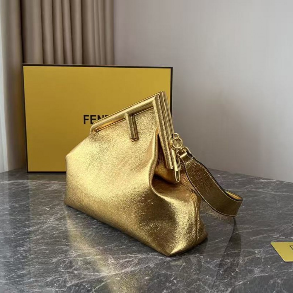 Fendi Rock Millenium Small Fendi First Gold