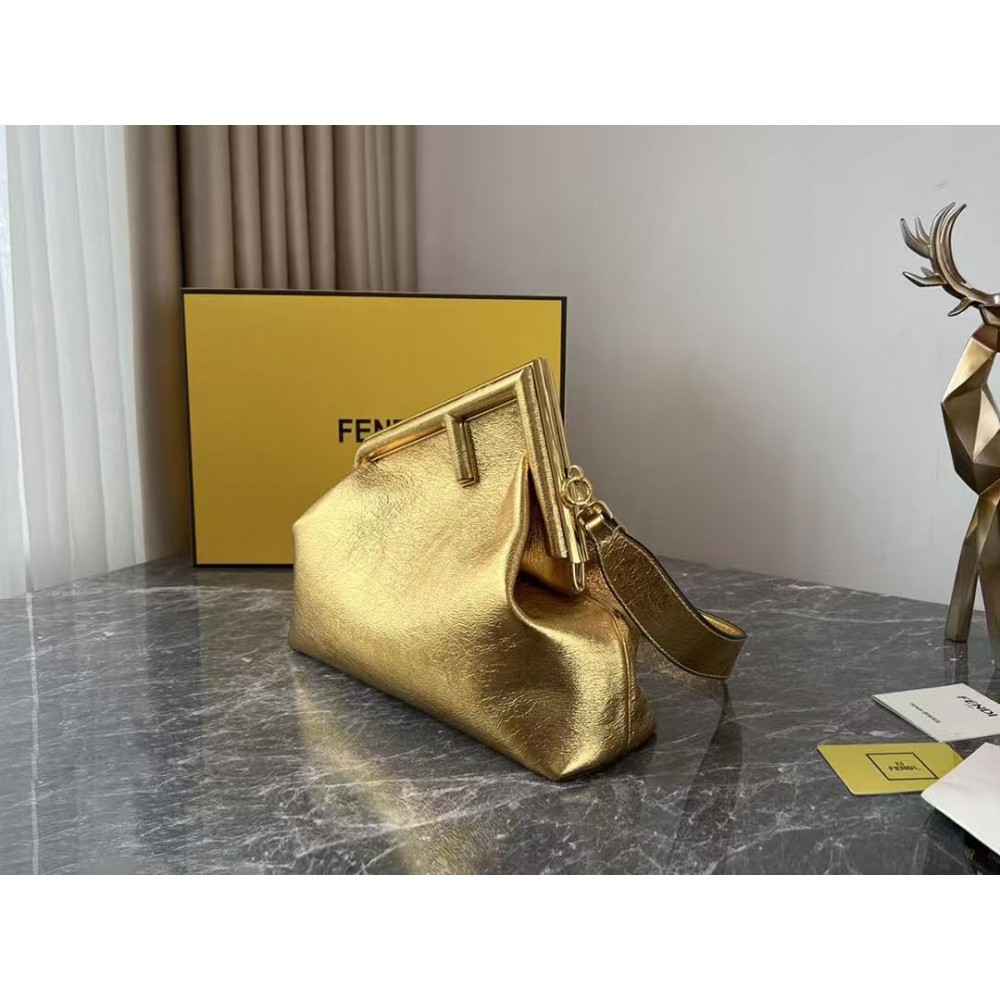 Fendi Rock Millenium Small Fendi First Gold