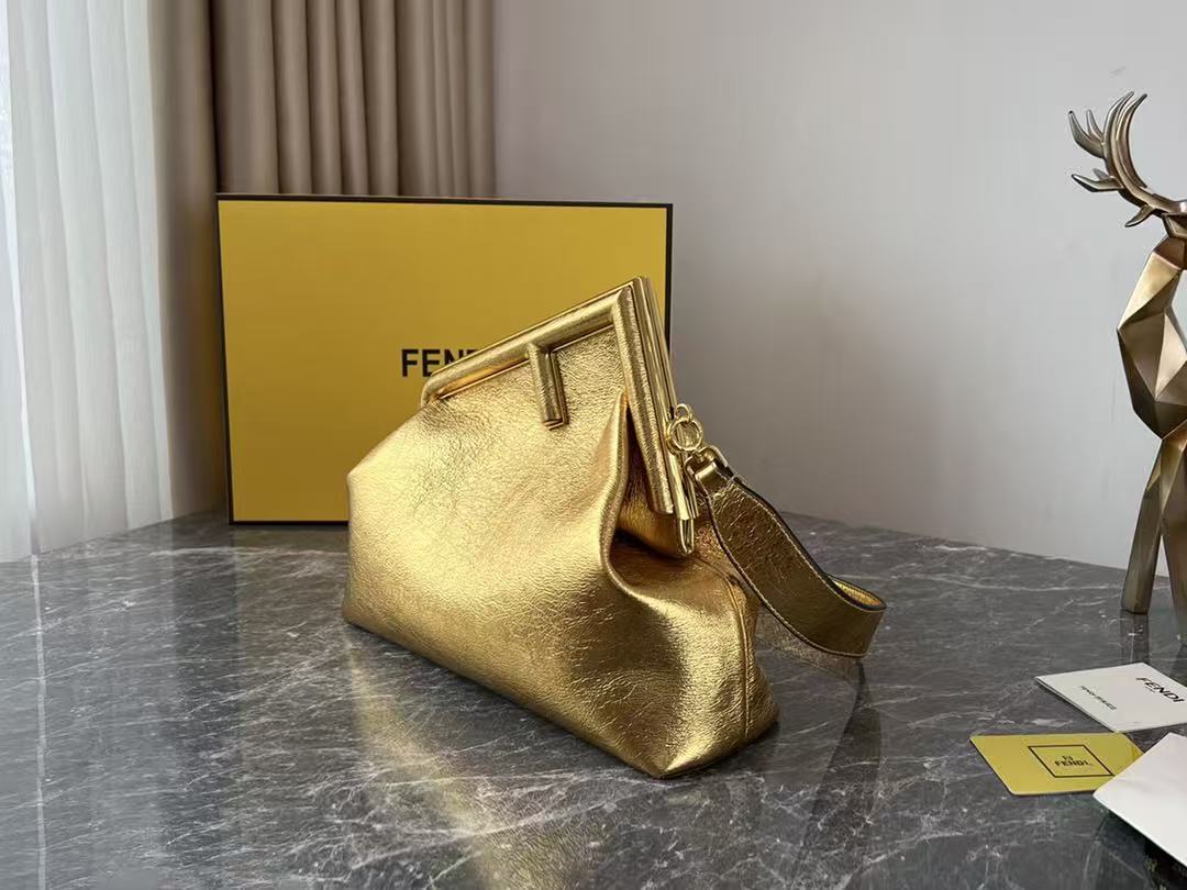 Fendi Rock Millenium Small Fendi First Gold