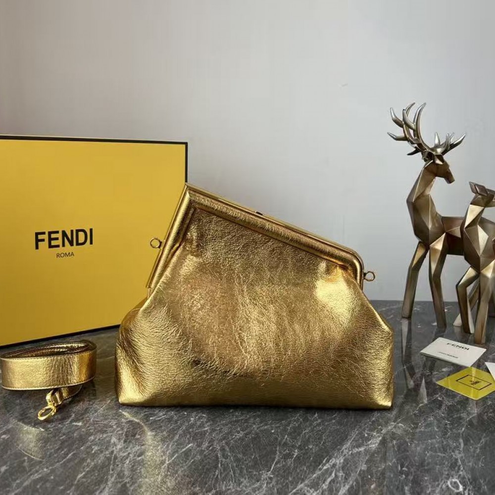 Fendi Rock Millenium Small Fendi First Gold
