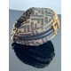 Fendigraphy Mini Brown FF jacquard fabric mini bag