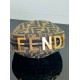 Fendigraphy Mini Brown FF jacquard fabric mini bag