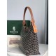 Goyard  Goyardine Boheme Hobo Black Gold