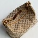 Gucci Brera medium crossbody bag Variation sand and brown GG canvas