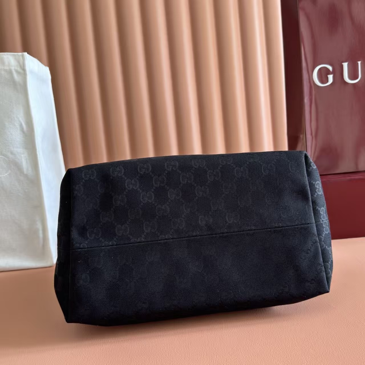 Gucci Brera medium crossbody bag Variation Black GG canvas