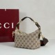 Gucci Brera medium crossbody bag Varianten sandfarbener und brauner GG Canvas