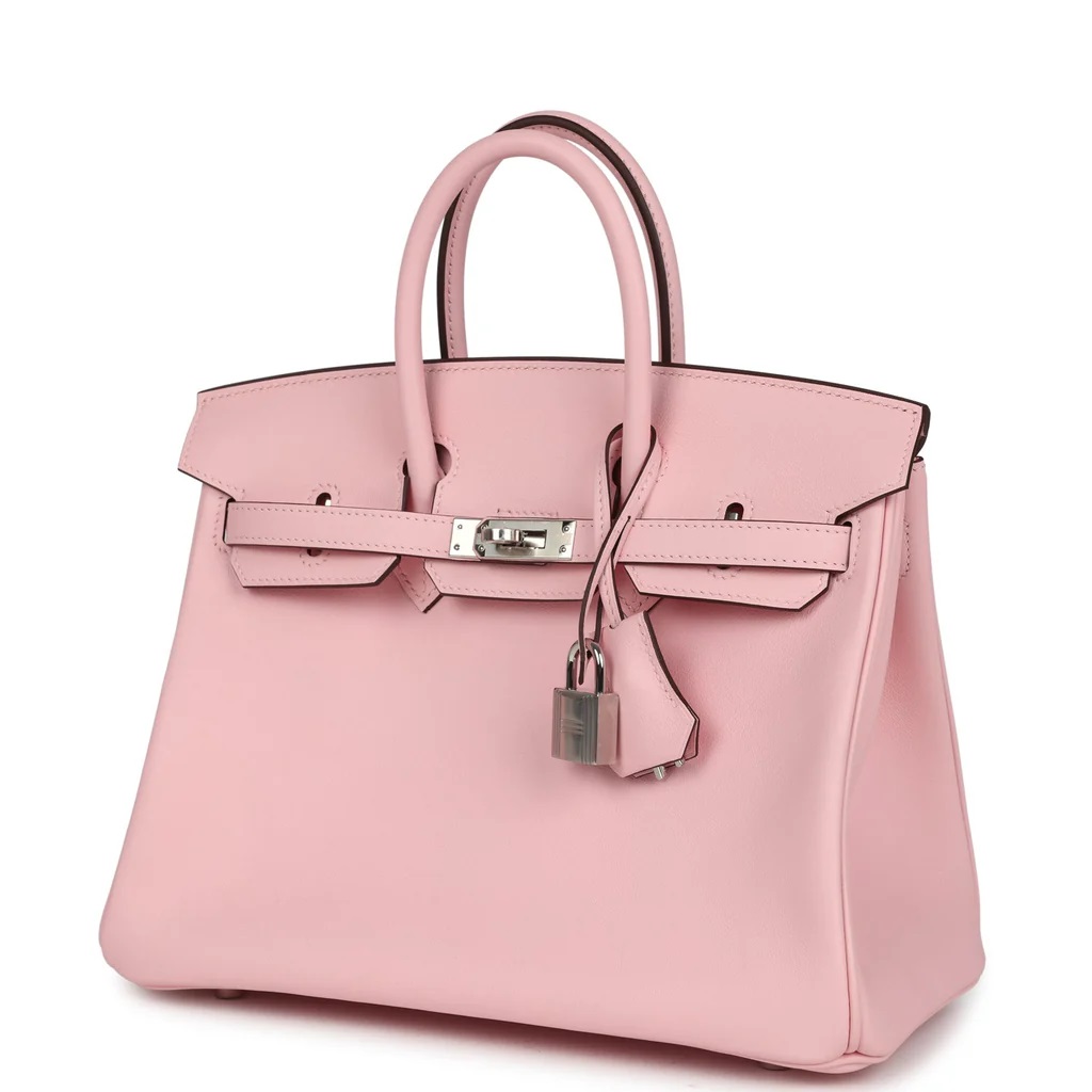 Hermès Birkin 25 Rose Sakura Swift Palladium Hardware Hermès Birkin 25 Rose Sakura Swift Palladium Hardware