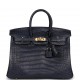 Hermès Birkin 25 Bleu Indigo Matte Alligator Gold Hardware Hermès Birkin 25 Bleu Indigo Matte Alligator Gold Hardware
