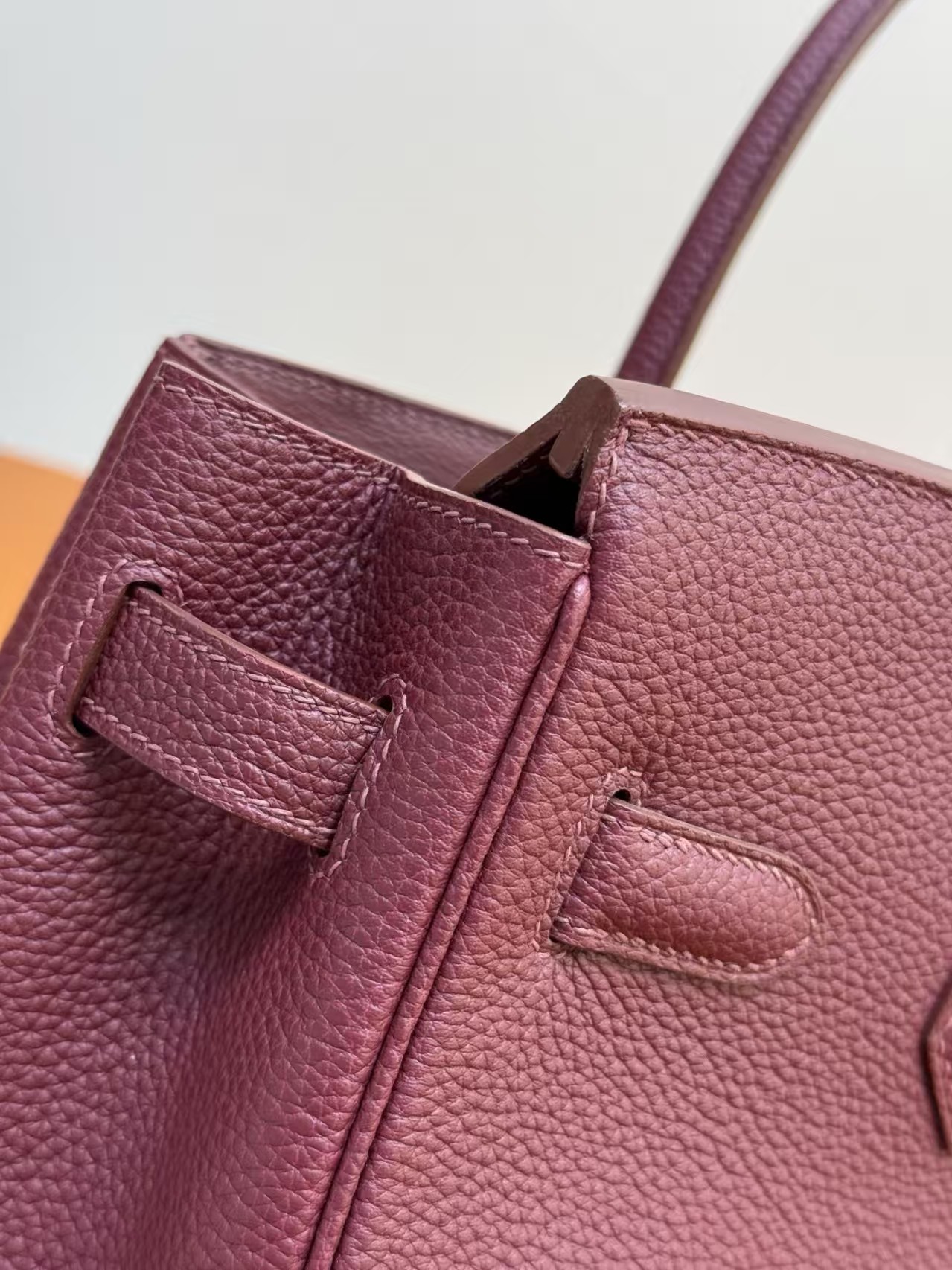 Hermès Rouge H Birkin 30 Togo Gold Hardware Hermès Rouge H Birkin 30 Togo Gold Hardware