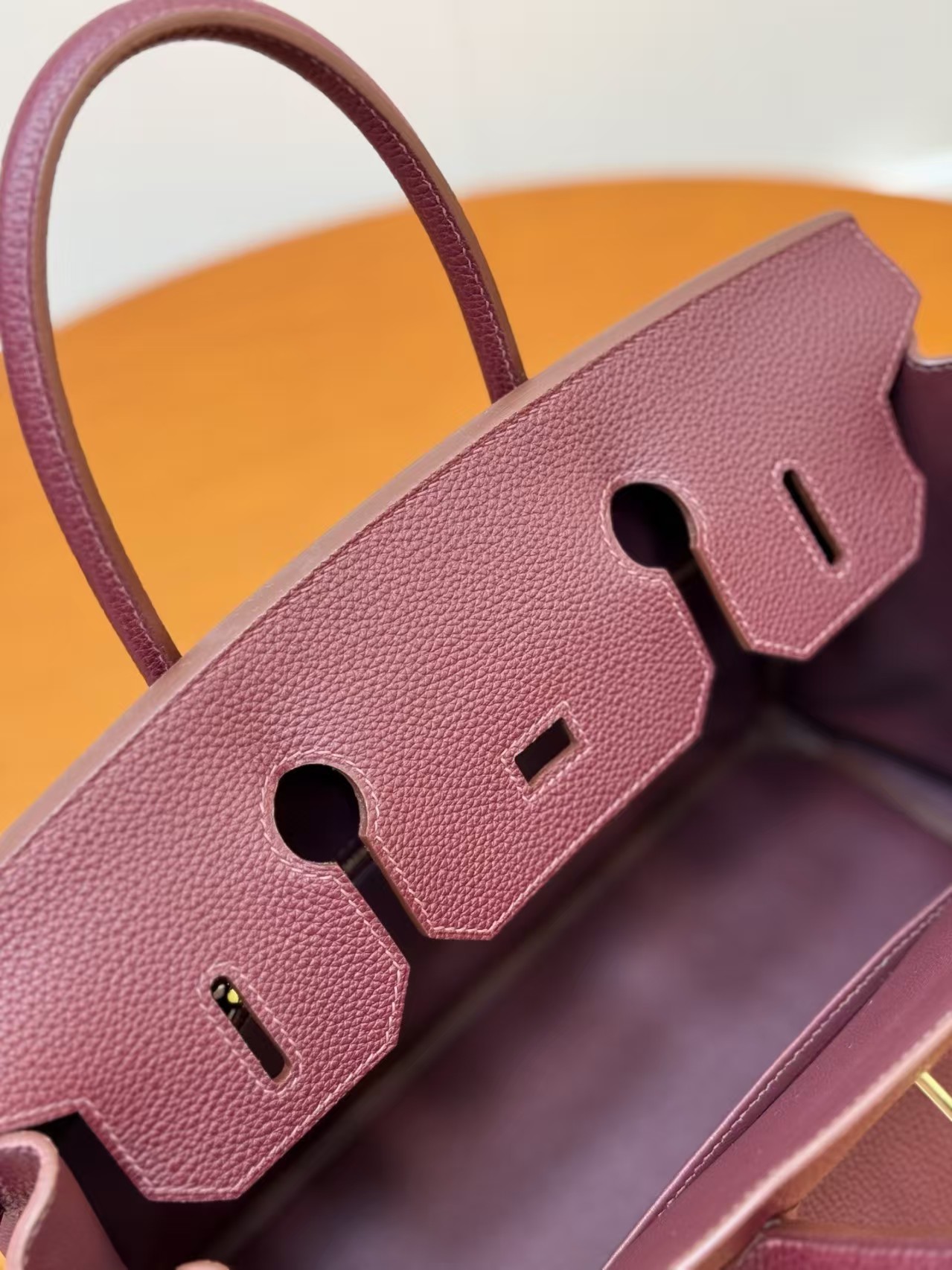 Hermès Rouge H Birkin 30 Togo Gold Hardware Hermès Rouge H Birkin 30 Togo Gold Hardware