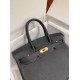 Hermès Birkin 25 Chai Togo Gold Hardware Black