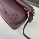 LOEWE Mini Puzzle bag in smooth calfskin Red