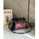 LOEWE Medium Flamenco clutch innappa calfskin Black