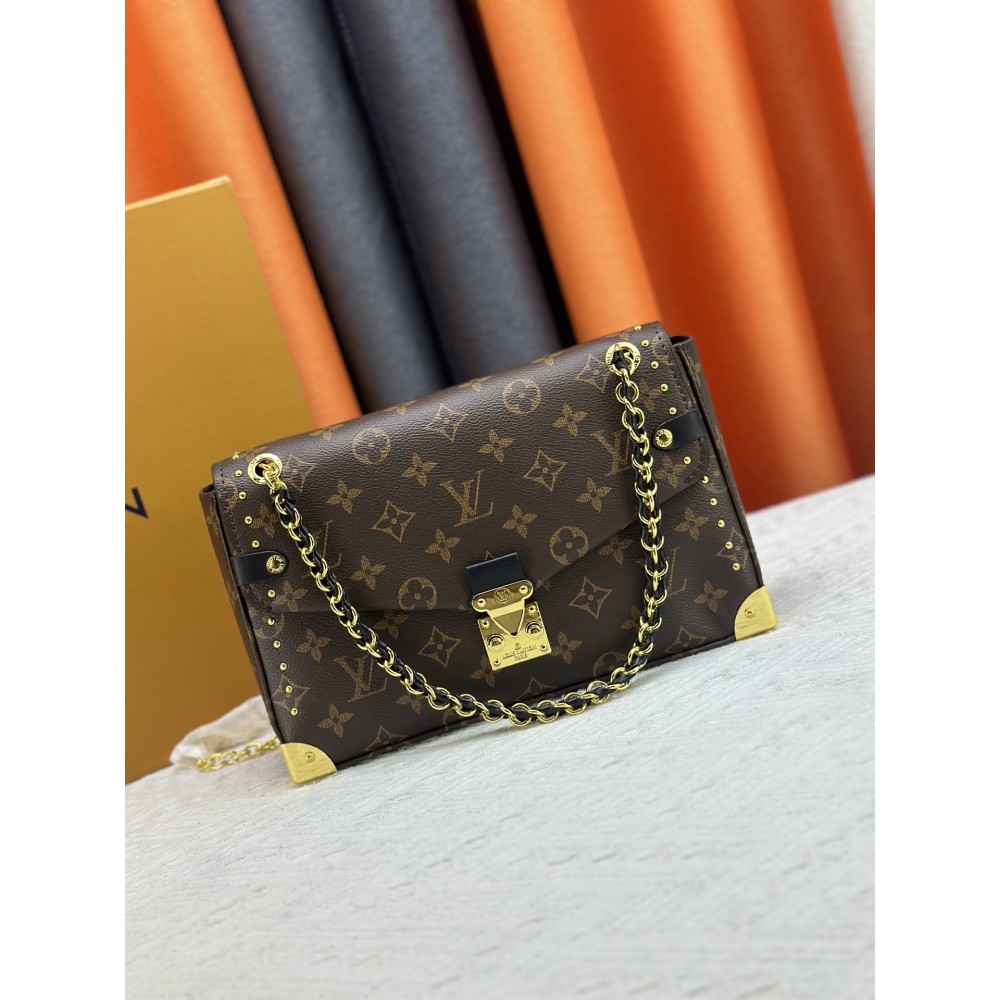 Louis Vuitton Trunkie Handbag Monogram Canvas Tote Bag