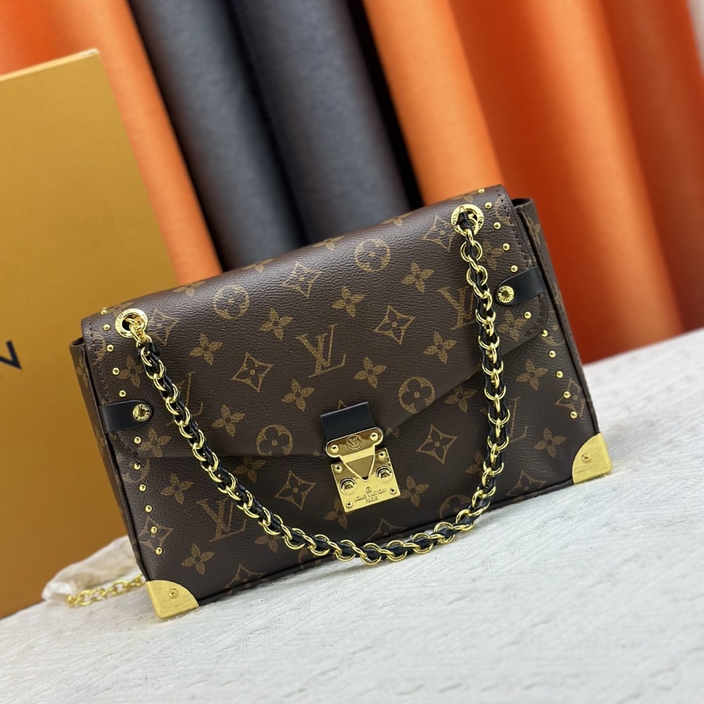 Louis Vuitton Trunkie Handbag Monogram Canvas Tote Bag