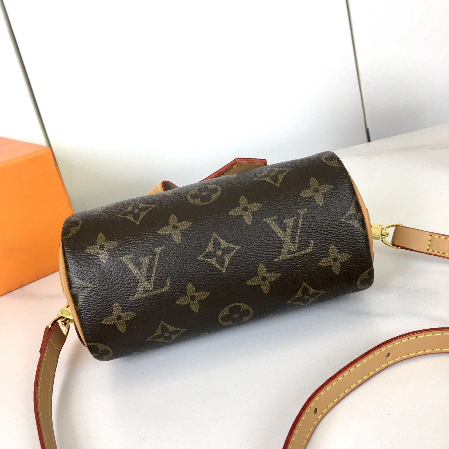 Louis Vuitton Nano Speedy Monogram Canvas Brown Louis Vuitton Nano Speedy Monogram Canvas Brown