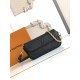 LOUIS VUITTON Wallet On Chain Lvy Monogram Black/Cream/White LOUIS VUITTON Wallet On Chain Lvy Monogram Black/Cream/White