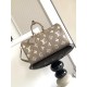 Louis Vuitton KeepallBandoulière 45 Handbag Cream/Black Louis Vuitton KeepallBandoulière 45 Handbag Cream/Black