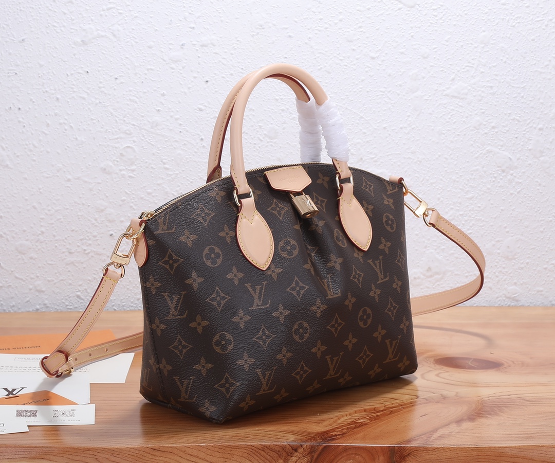 Louis Vuitton Large Century Monogram Boetie Brown Louis Vuitton Large Century Monogram Boetie Brown