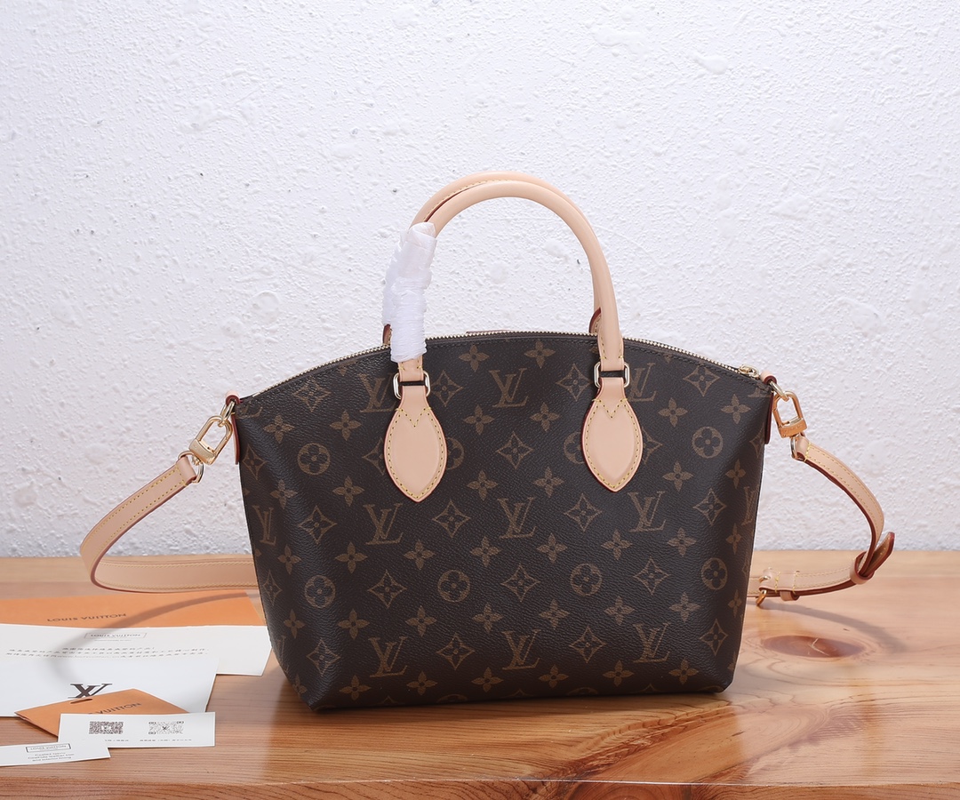 Louis Vuitton Large Century Monogram Boetie Brown Louis Vuitton Large Century Monogram Boetie Brown