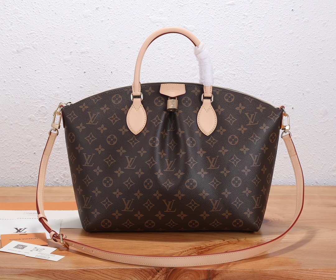 Louis Vuitton Large Century Monogram Boetie Brown Louis Vuitton Large Century Monogram Boetie Brown