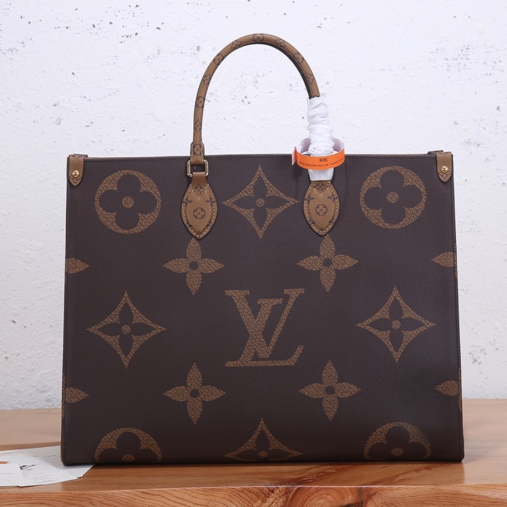 LOUIS VUITTON Onthego Monogram Reverse Monogram Giant