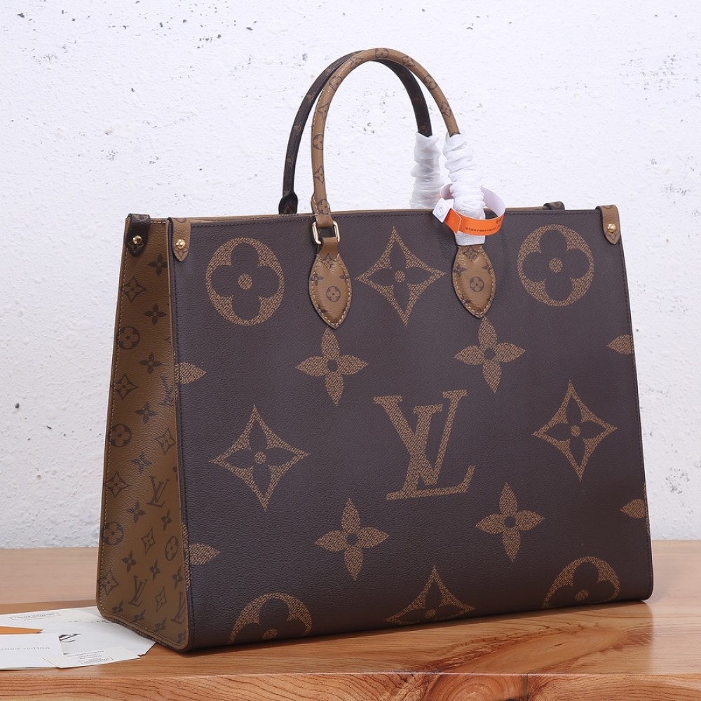 LOUIS VUITTON Onthego Monogram Reverse Monogram Giant