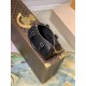 LOUIS VUITTON Speedy Bandoulière 20 Mastic Other Monogram Canvas Black LOUIS VUITTON Speedy Bandoulière 20 Mastic Other Monogram Canvas Black