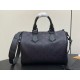 LV Speedy P9 Bandouliere 30 Black Calfskin