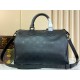 LV Speedy P9 Bandouliere 30 Black Calfskin