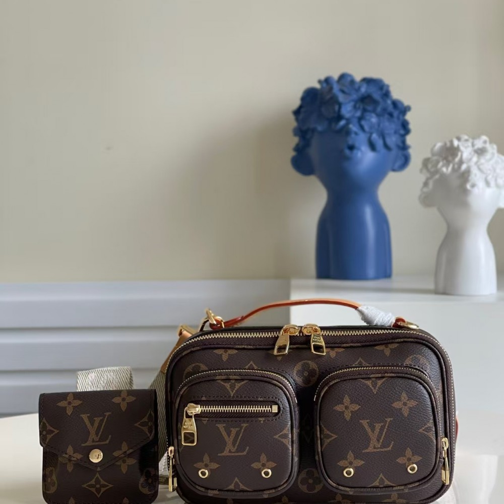 Louis Vuitton Utility Crossbody Bag Monogram Canvas