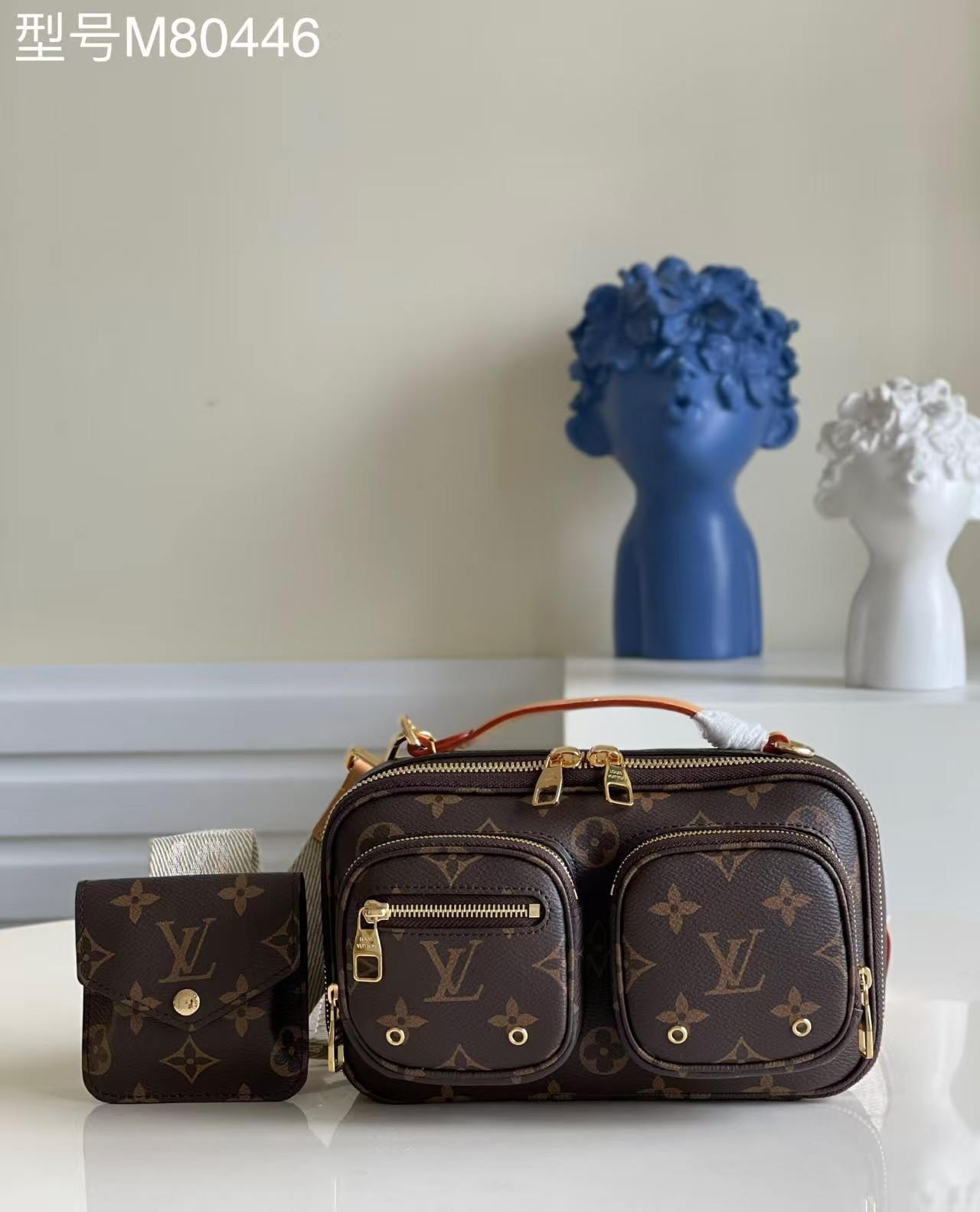 Louis Vuitton Utility Crossbody Bag Monogram Canvas