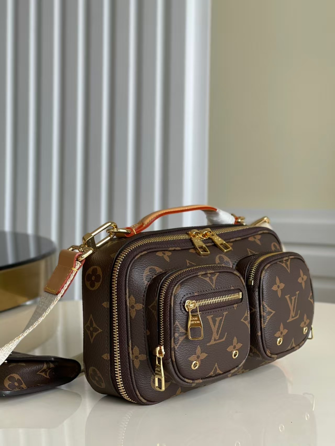 Louis Vuitton Utility Crossbody Bag Monogram Canvas