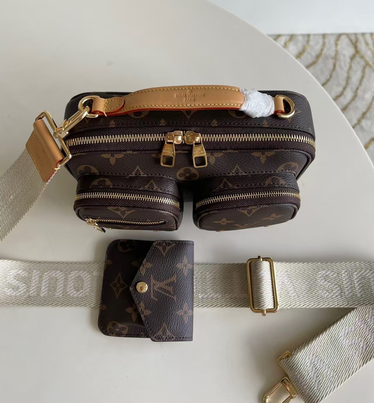 Louis Vuitton Utility Crossbody Bag Monogram Canvas
