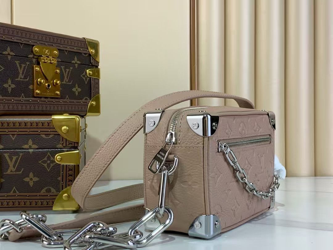 Mini Soft Trunk Taurillon Monogram Bag