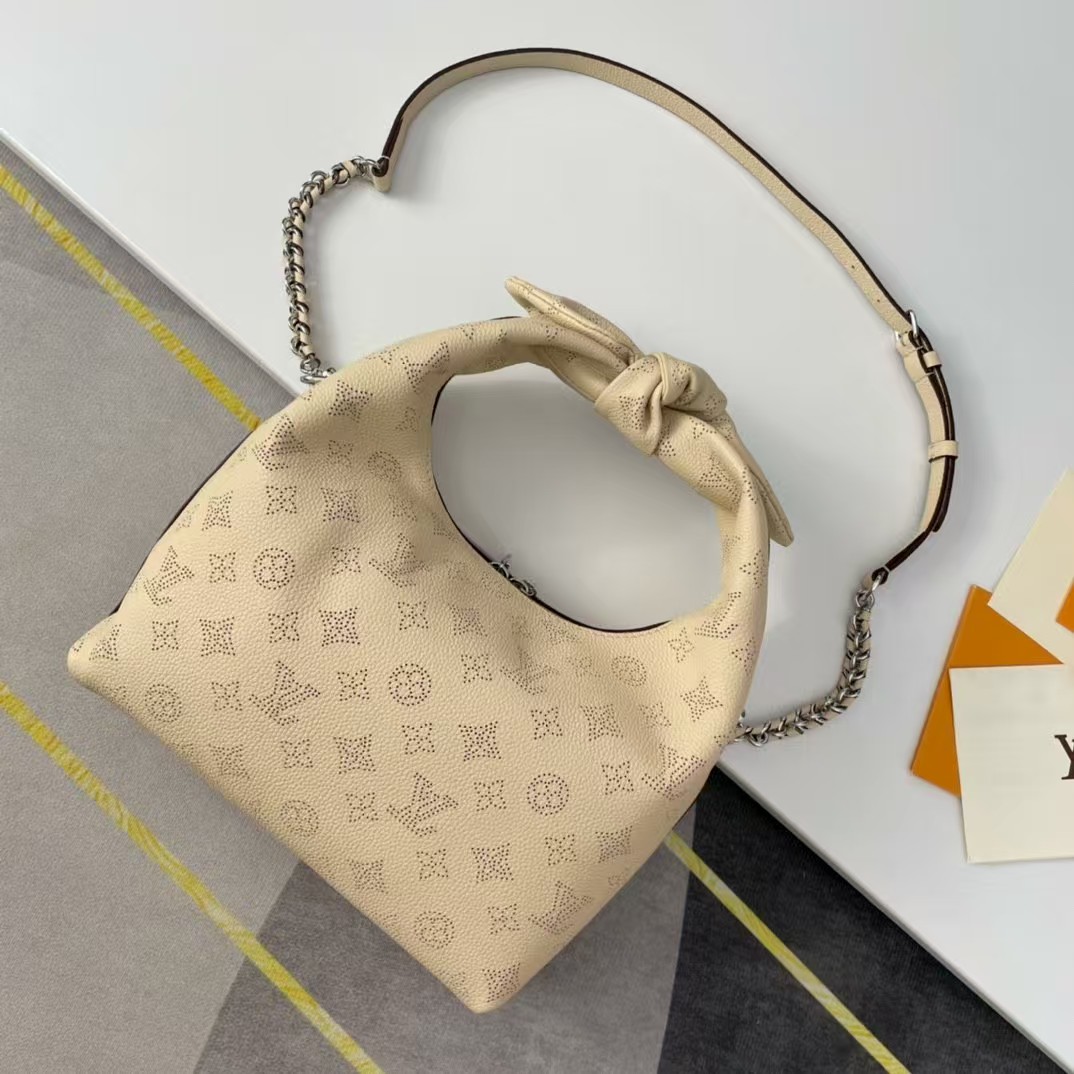 LOUIS VUITTON  Why Knot Pm Baguette Bag - Beige