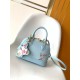 LOUIS VUITTON LVx TM Alma BB Epi Leather Women Bags Washed Blue